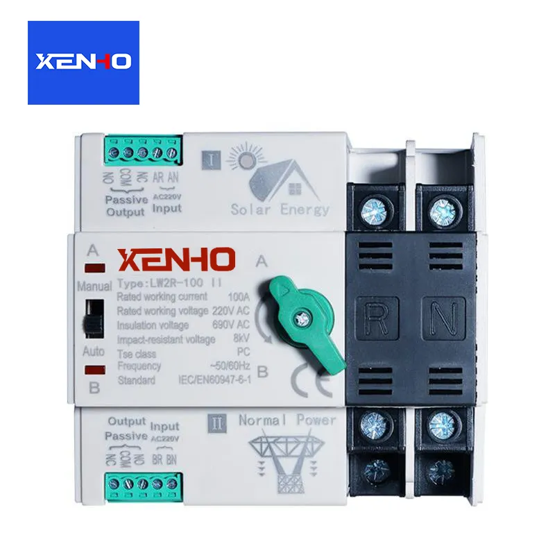 డ్యూయల్ పవర్ ఆటోమేటిక్ ట్రాన్స్‌ఫర్ స్విచ్